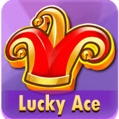 Lucky Ace game icon with golden ace-card artwork